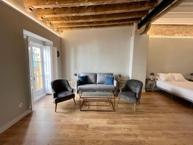 Ti1 Estiloso Loft 120M De La Catedral Tomas De Ibarra Street Севилья Экстерьер фото
